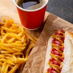 7”Sub with Fries & Can of Soda