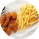 Chicken Tenders (2) & French Fries
