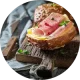 Steak, Ham & Cheese